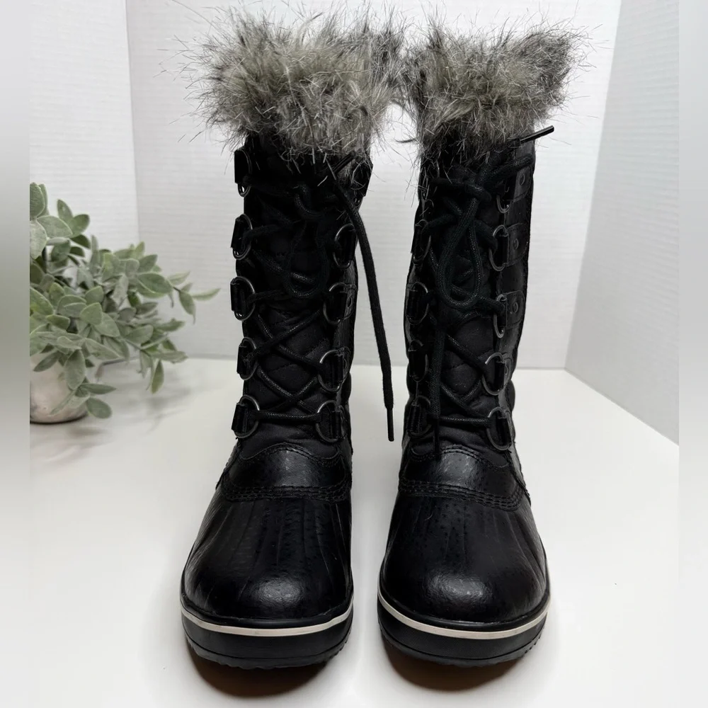 Sorel TOFINO™ II Women's Waterproof Boot Black Calf High Outdoor Boots W Size 6